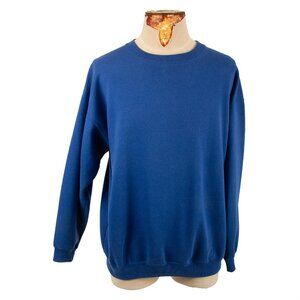 Vintage 90s GAP Blue Crewneck Sweatshirt – Men’s Size Large - Sweater